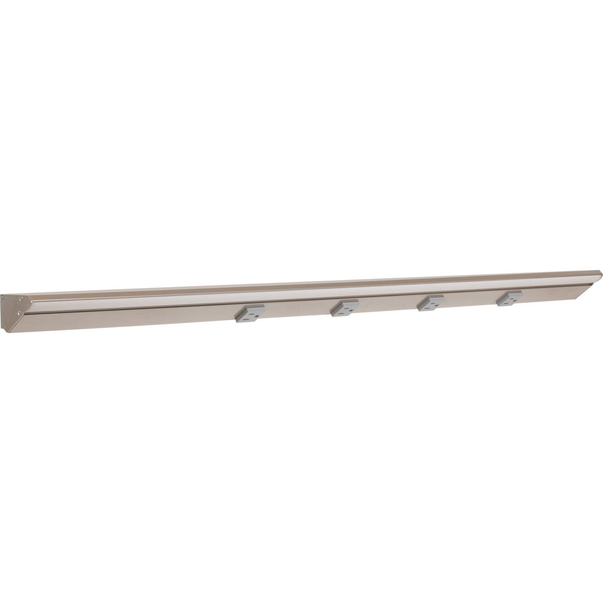 Task Lighting LP36HR18NDGSN50 satin nickel lighted power strip