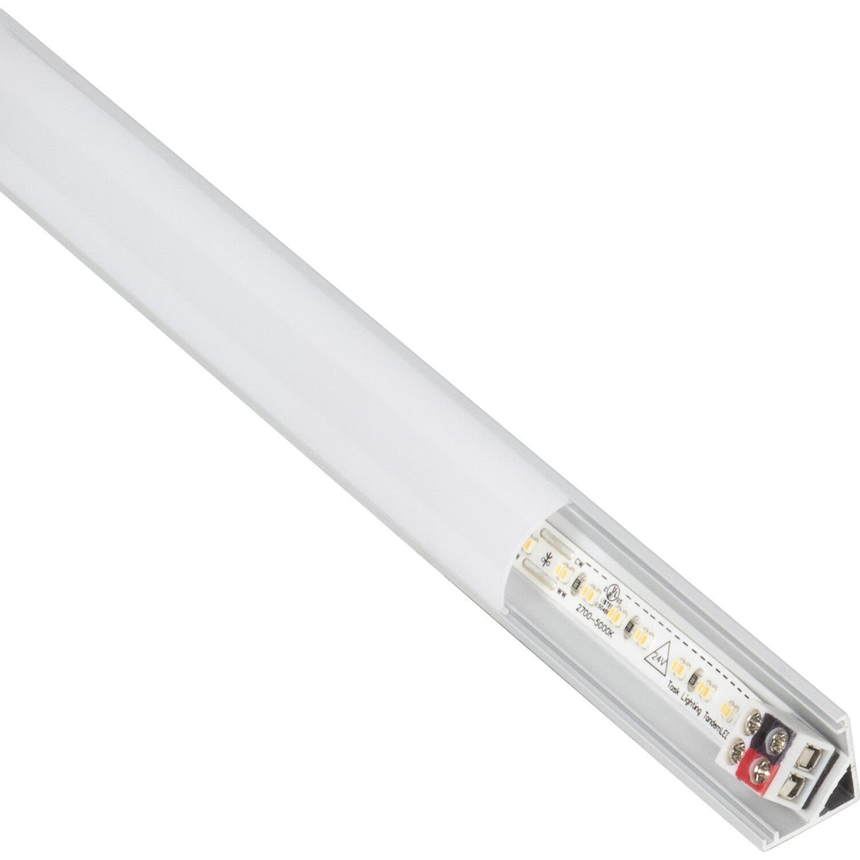 Task Lighting LT2P324V21-06W 18-3/16" 300 Lumens/Ft. 24-Volt Standard Output Angled Linear Fixture