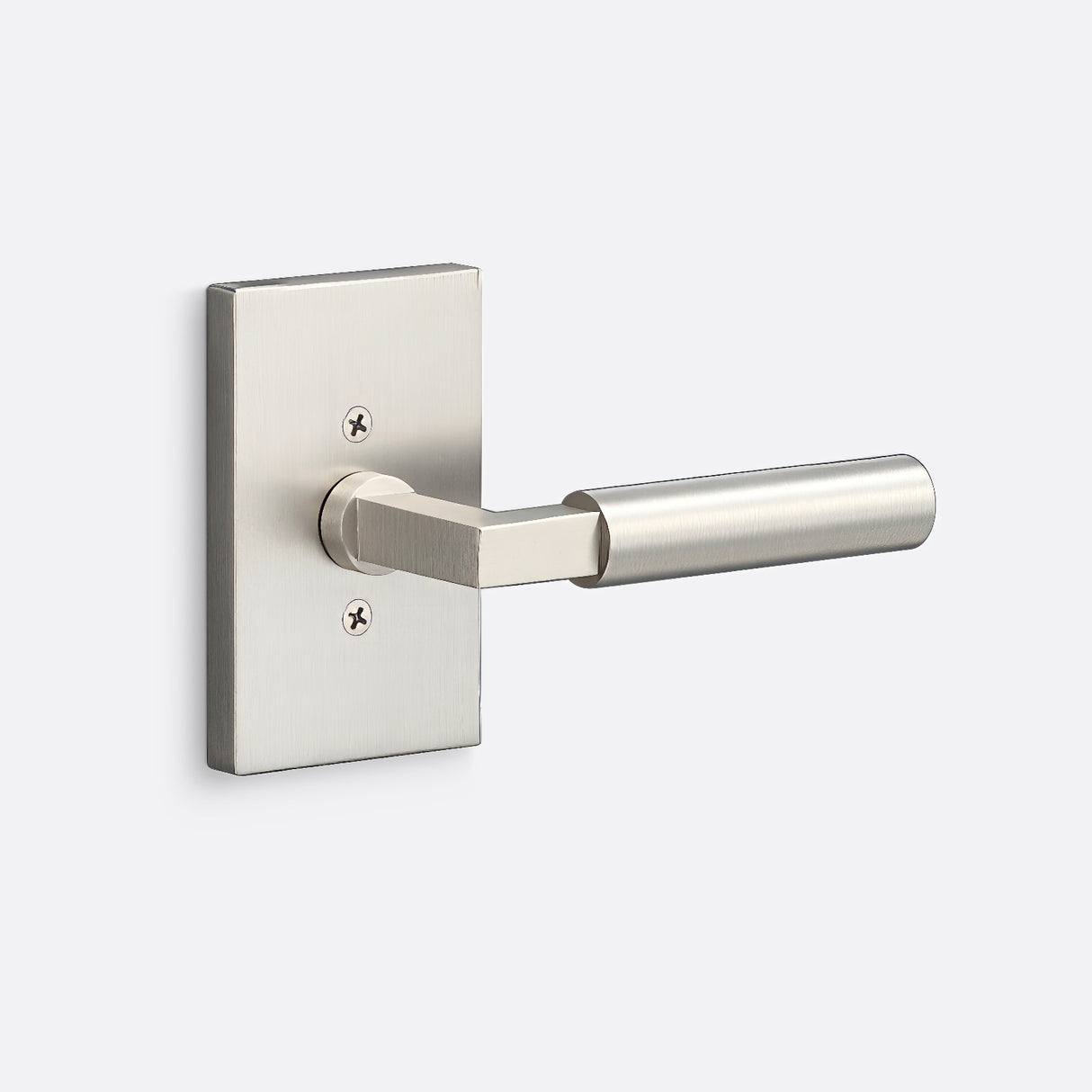 Sure-Loc LV100 15 GRIP-SM 15 satin nickel dummy door lever