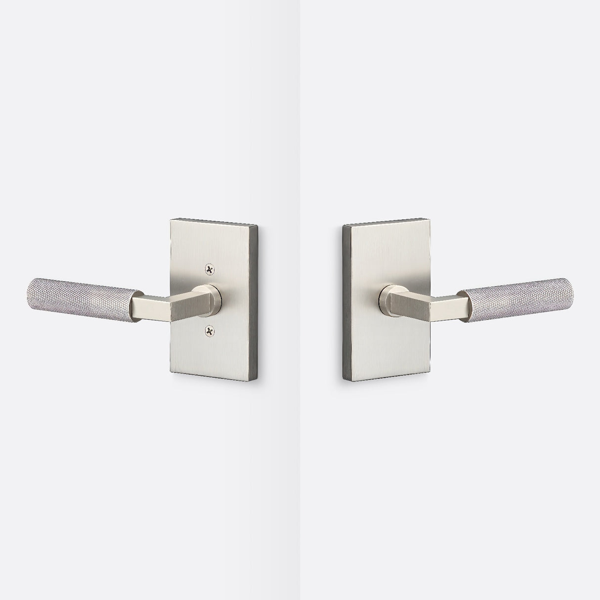 Sure-Loc LV101 15 GRIP-KN 15 satin nickel passage door lever