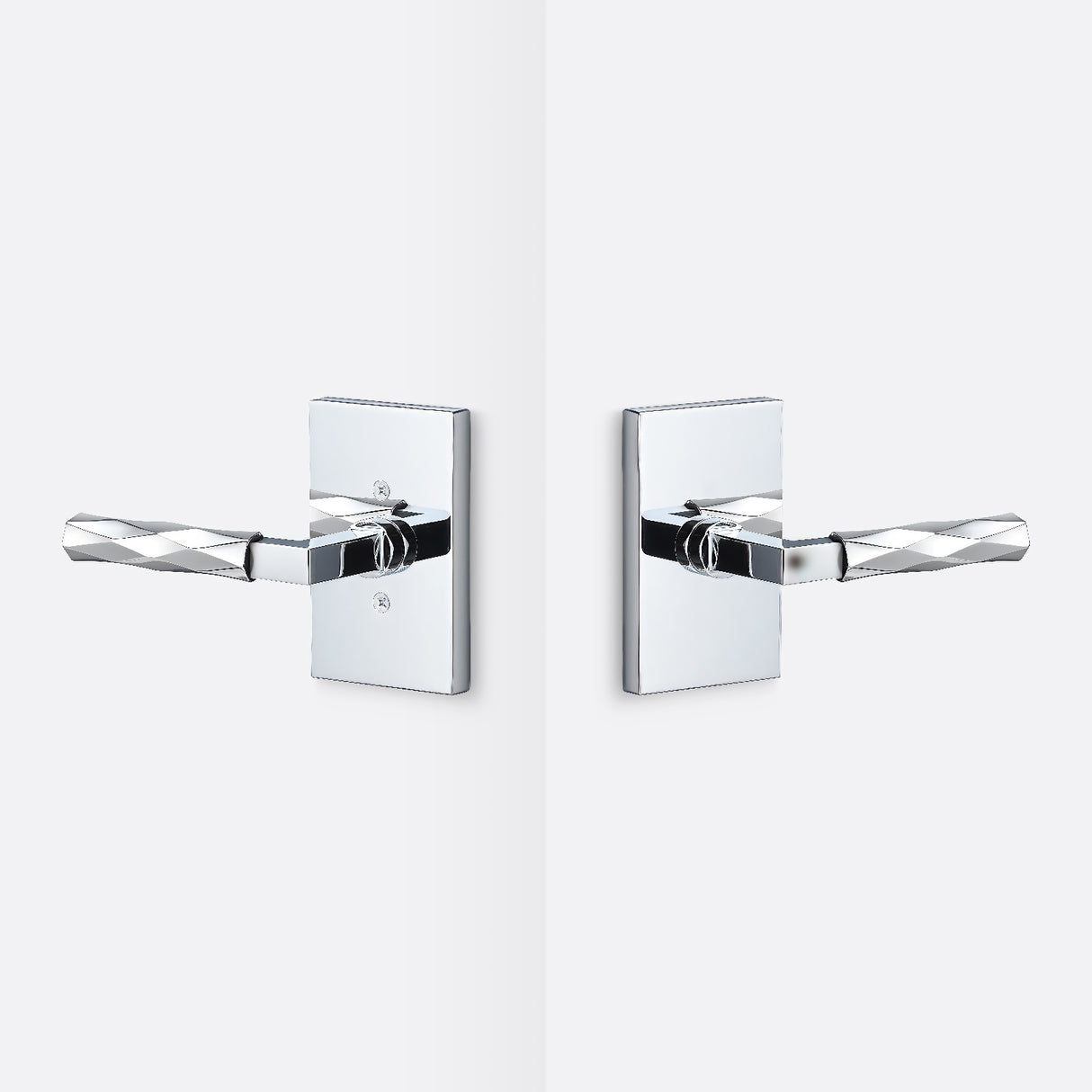 Sure-Loc LV101 26 GRIP-VT 26 polished chrome passage door lever