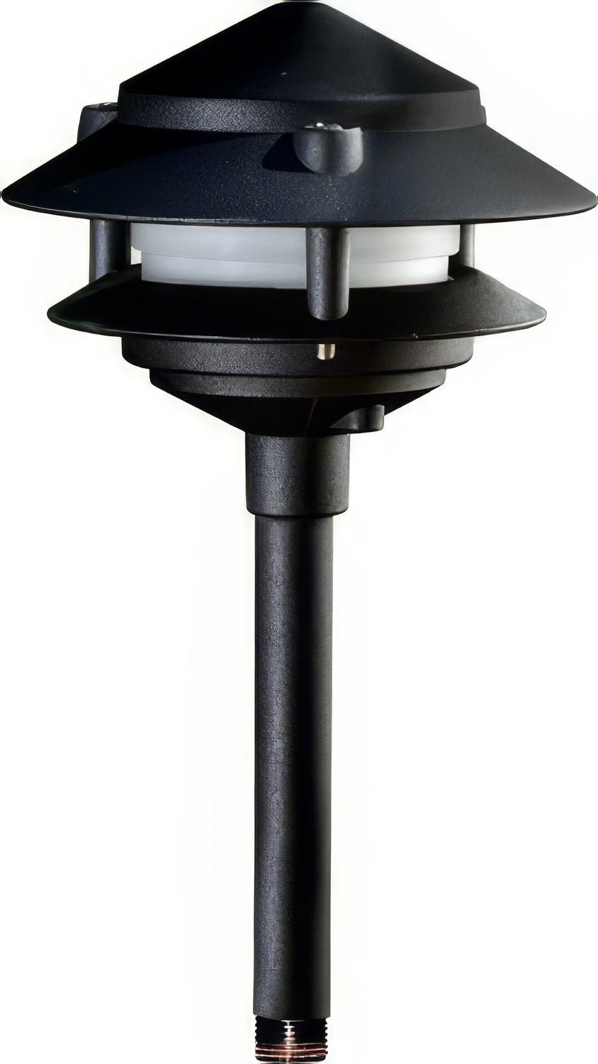 Dabmar Lighting LV102S-10T-B black pagoda light