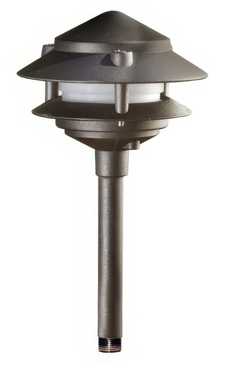 Dabmar Lighting LV102S-L3-64K-3B-BZ bronze pagoda light