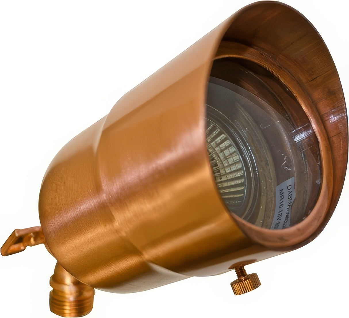 Dabmar Lighting LV29-L7-65K-CP-HOOD copper directional spotlight