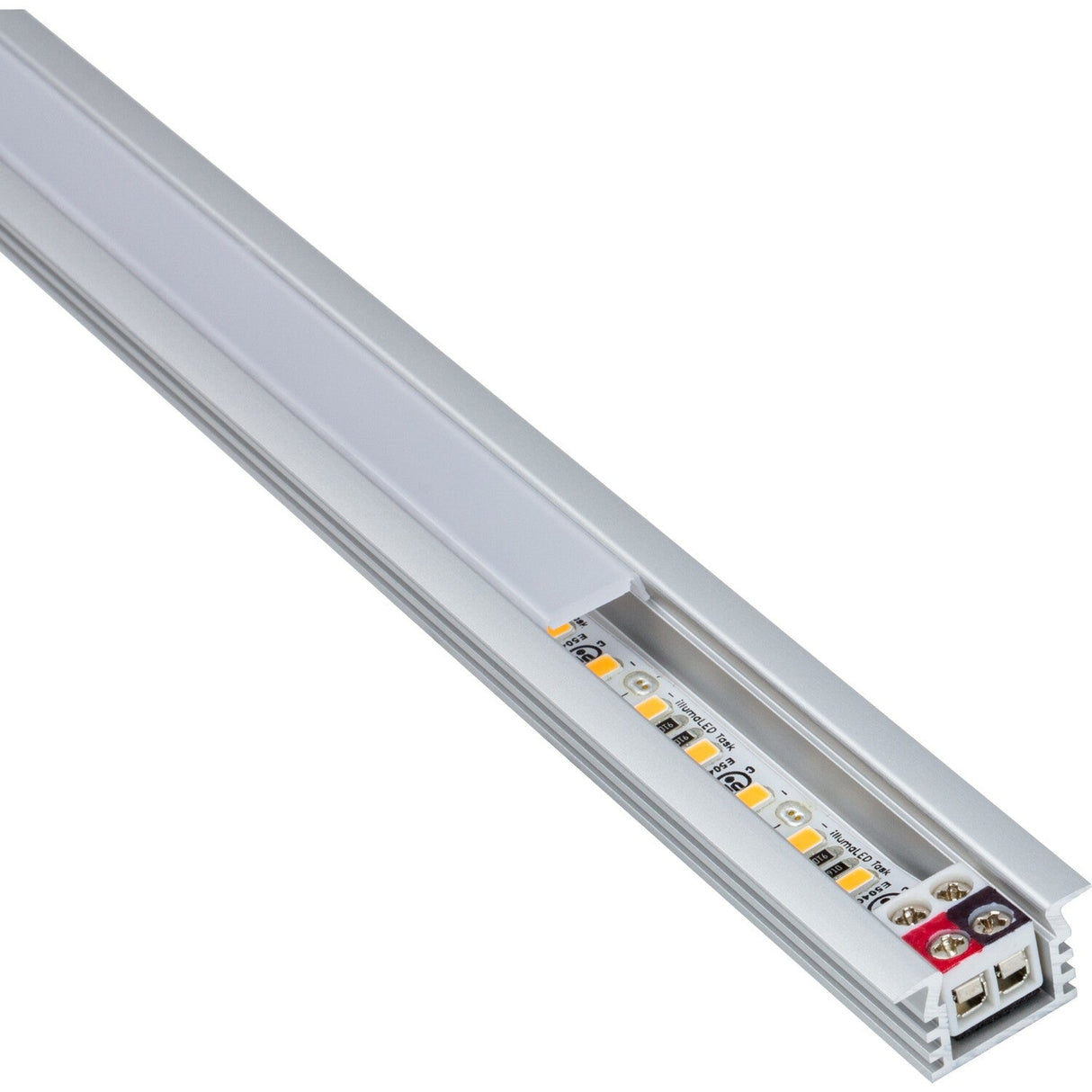 Task Lighting LV2PX12V30-07W3 26-15/16" 225 Lumens/Ft. 12-Volt Standard Output Recessed Linear Fixture