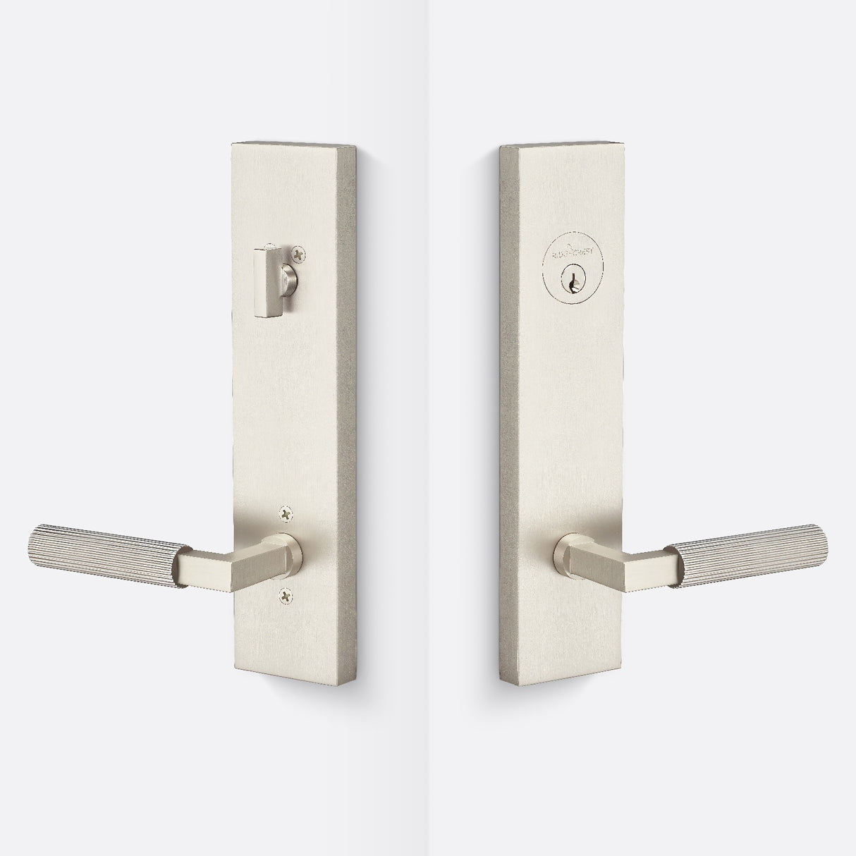 Sure-Loc LV307 15-GRIP SKN 15 satin nickel single cylinder handleset