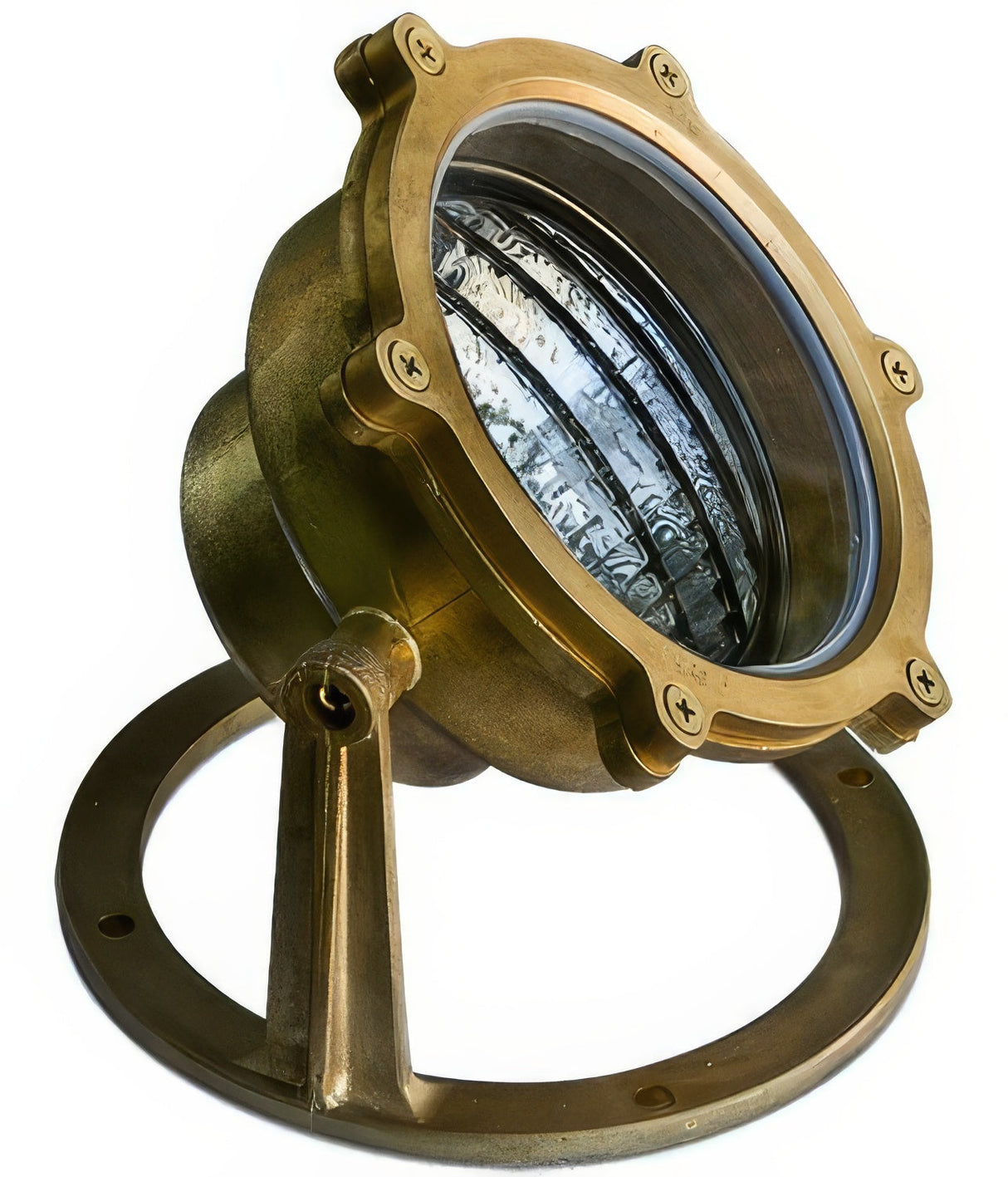 Dabmar Lighting LV308-L6-64K-BS brass underwater light