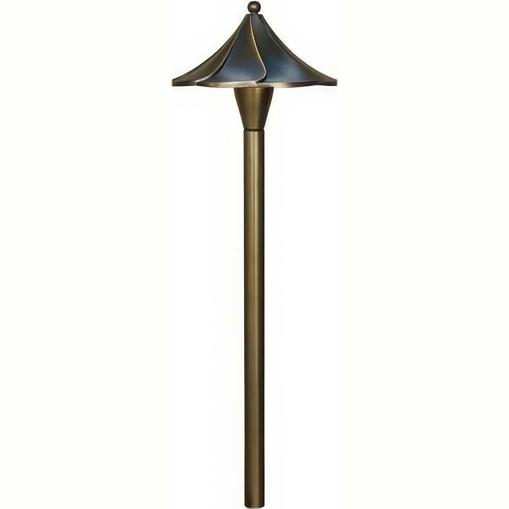 Dabmar Lighting LV47-L3-64K-WBS weathered brass path light