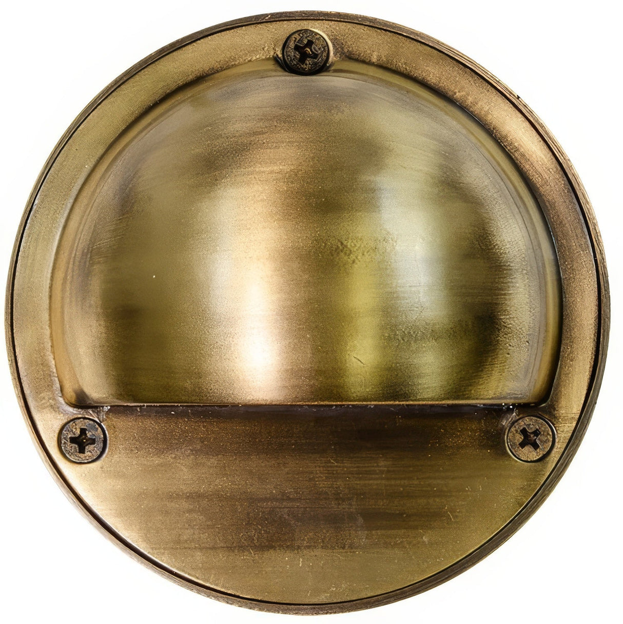 Dabmar Lighting LV611-L3-64K-ABS antique brass outdoor step light