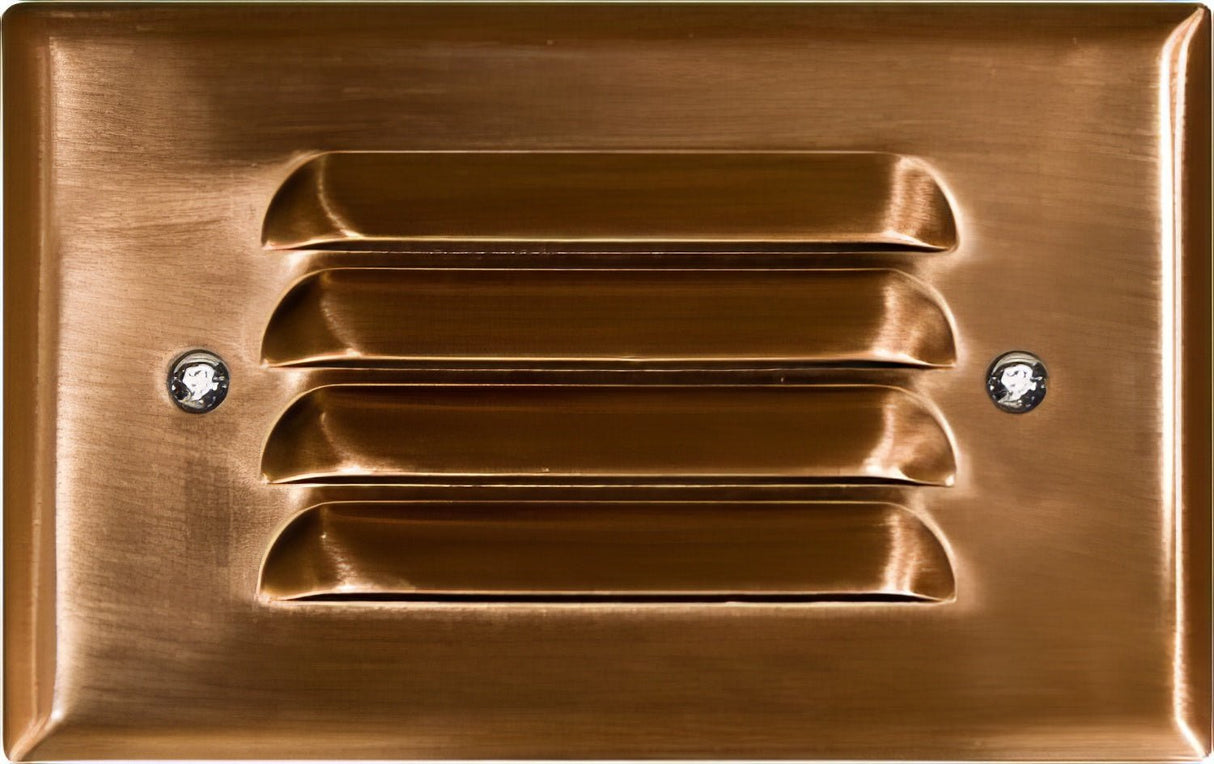 Dabmar Lighting LV617-L3-AMB-CP copper outdoor step light