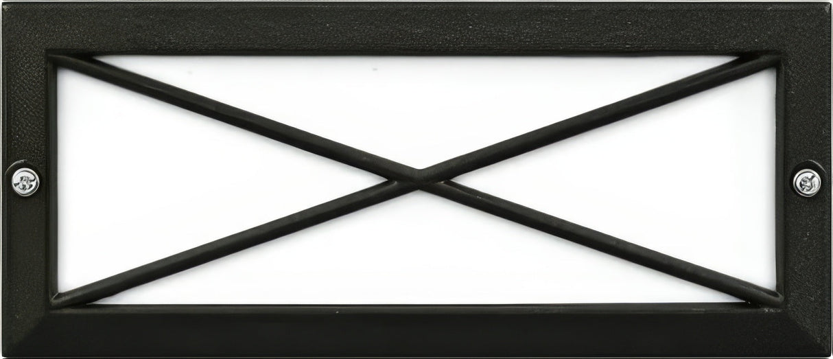 Dabmar Lighting LV635-L5-64K-B black outdoor step light