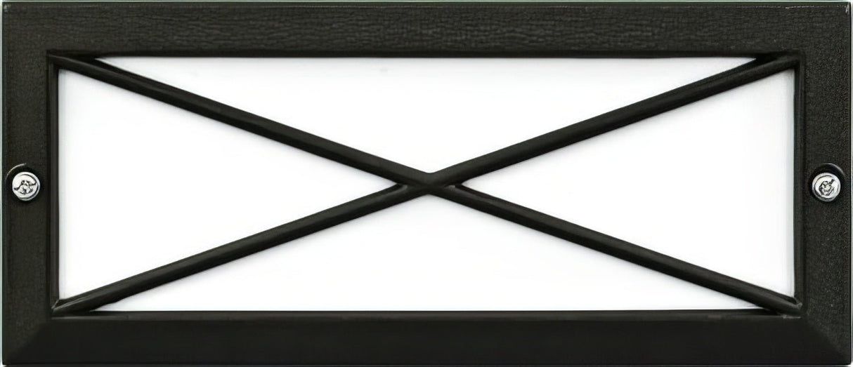 Dabmar Lighting LV635-L6-30K-B black outdoor step light