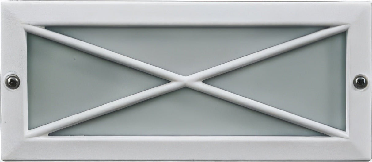 Dabmar Lighting LV635-L6-AMB-W white outdoor step light