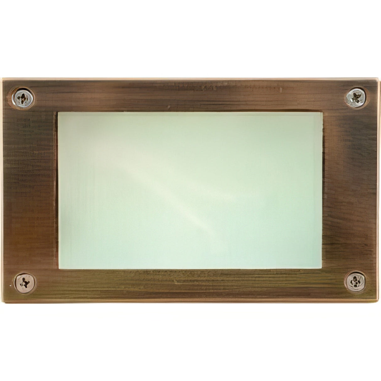 Dabmar Lighting LV650-ACP electro plated antique copper brick/step/wall light