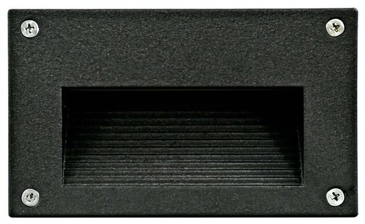 Dabmar Lighting LV655-L3-64K-B black outdoor step light