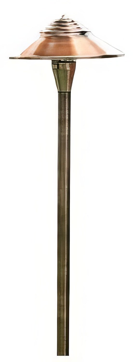 Dabmar Lighting LV66-L3-AMB-ABS antique brass path light