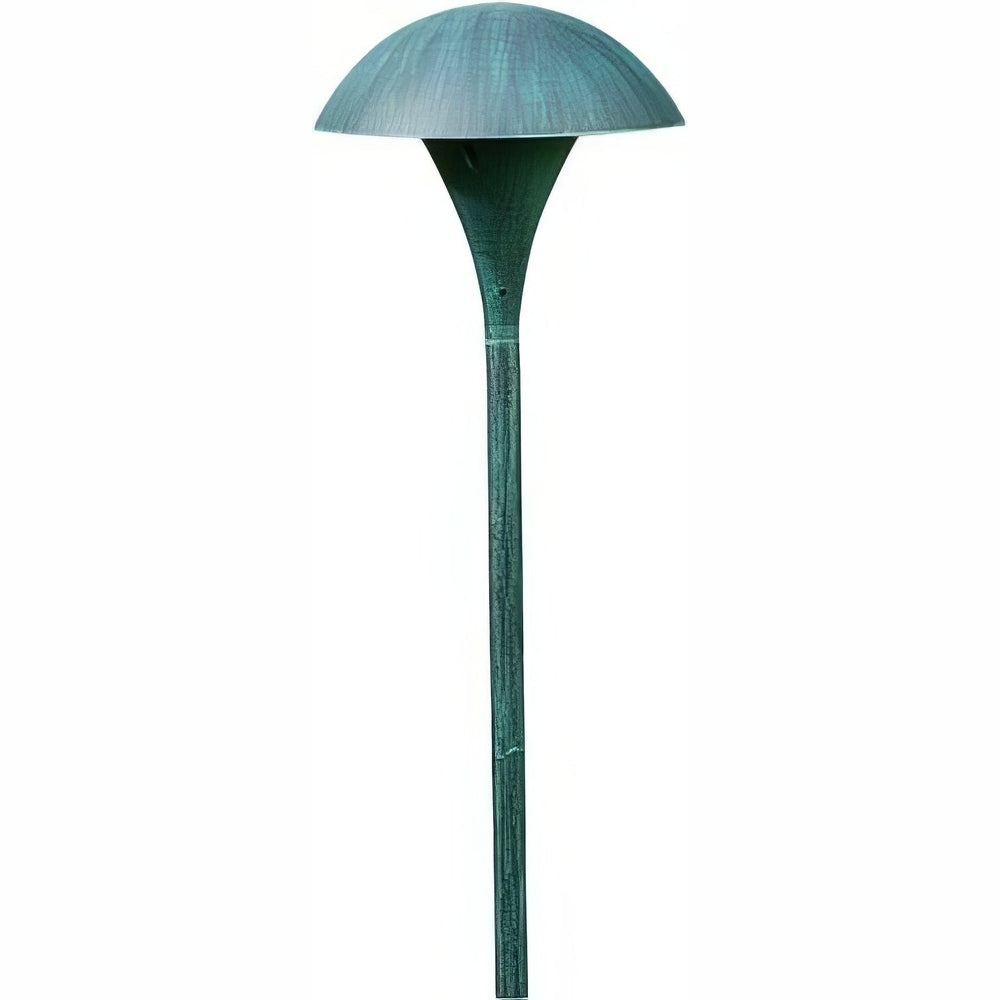 Dabmar Lighting LV67-L3-AMB-PG patina green path light