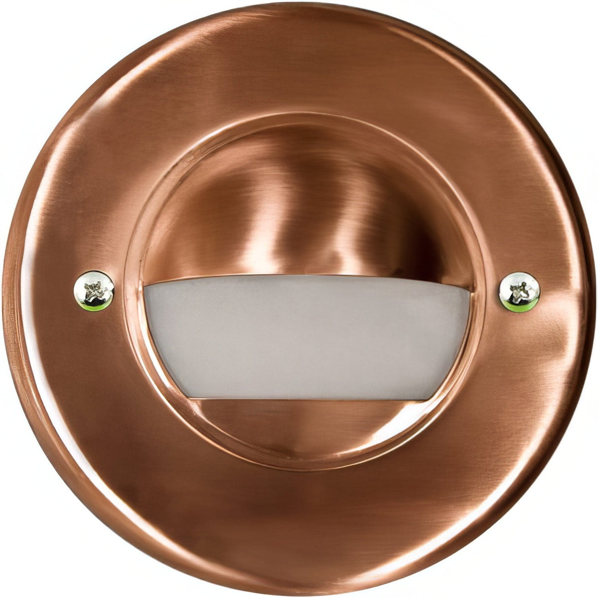 Dabmar Lighting LV709-L3-64K-CP copper outdoor step light