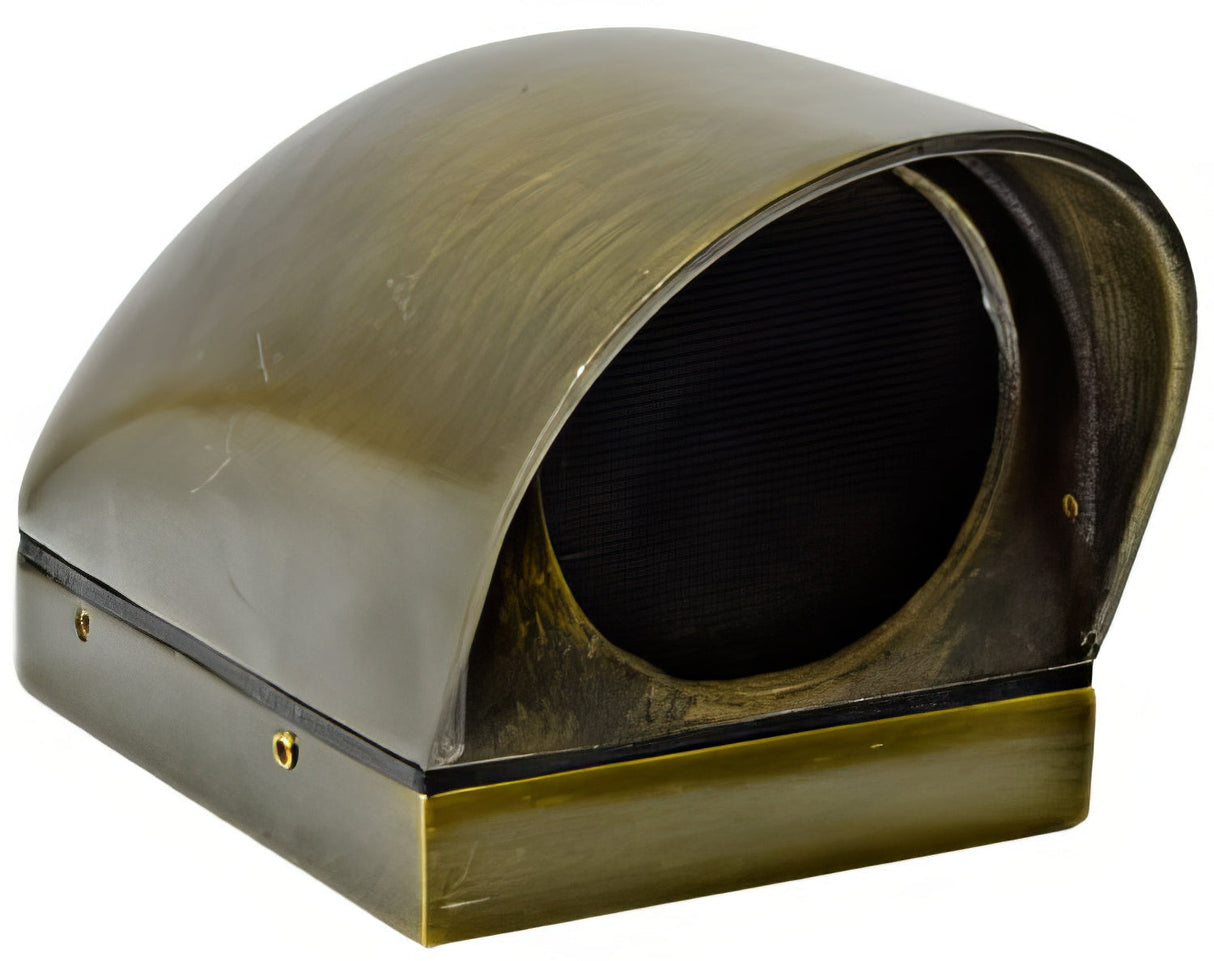 Dabmar Lighting LV73-L7-65K-ABS antique brass outdoor step light