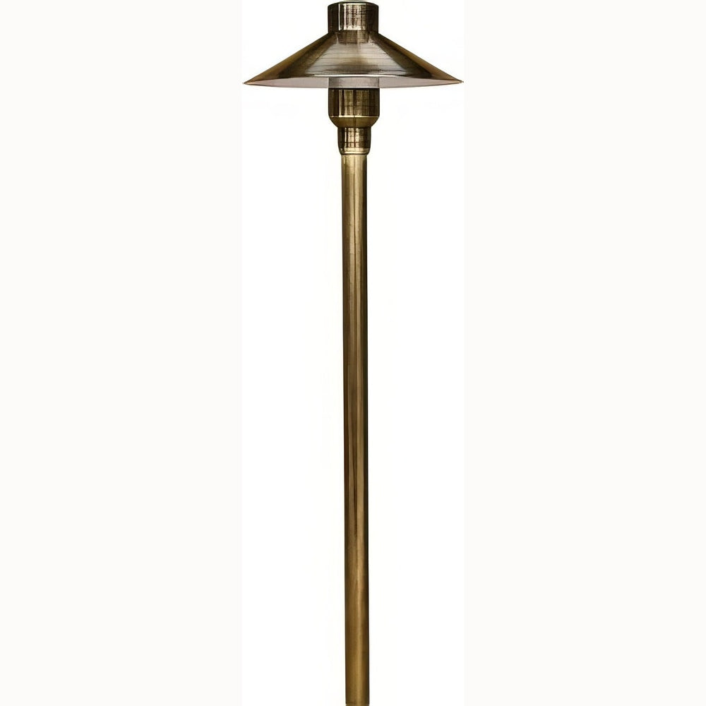 Dabmar Lighting LV75-L3-AMB-ABS antique brass path light