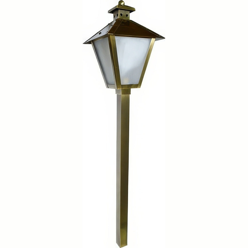 Dabmar Lighting LV82-L3-30K-ABS antique brass path light