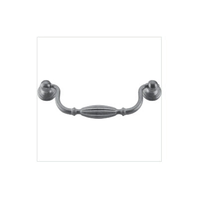 Top Knobs M137 pewter light cabinet drop bail pulls