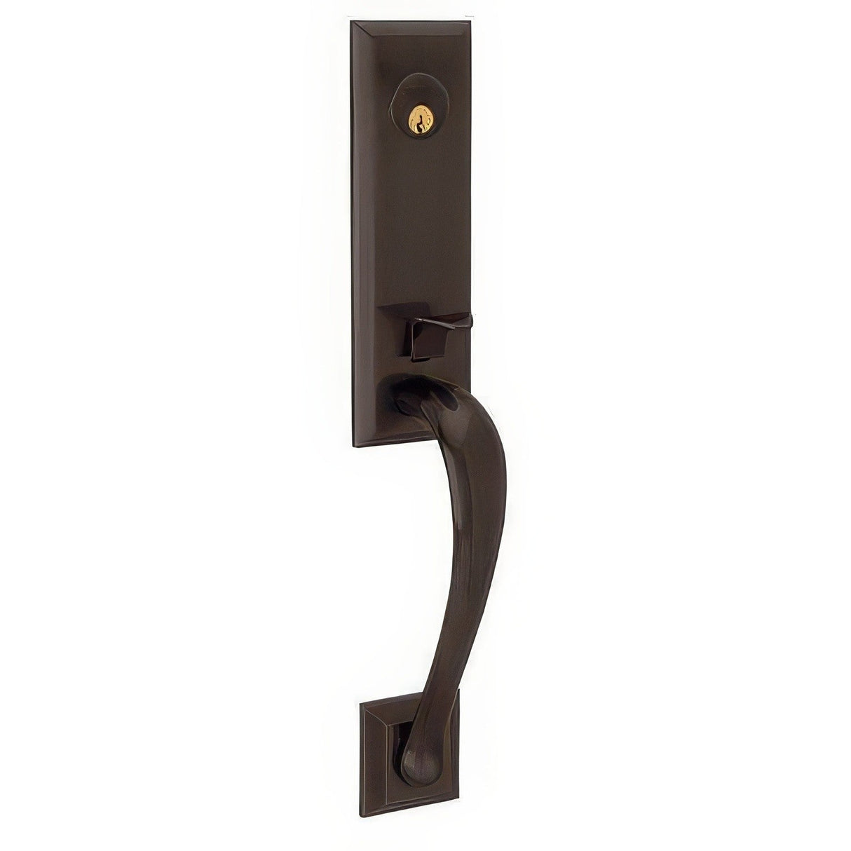 Baldwin M502112RFD venetian bronze dummy entry handleset