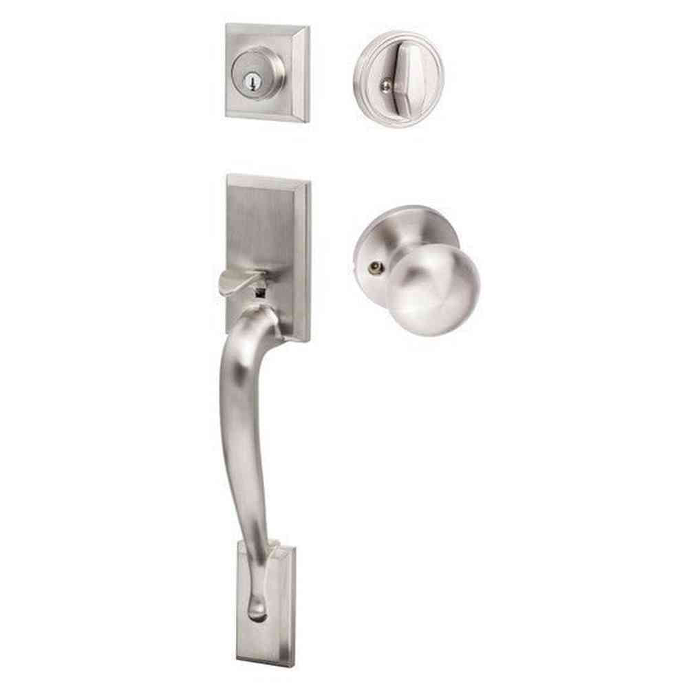 Sure-Loc MA507-DU-RD 15 satin nickel single cylinder handleset