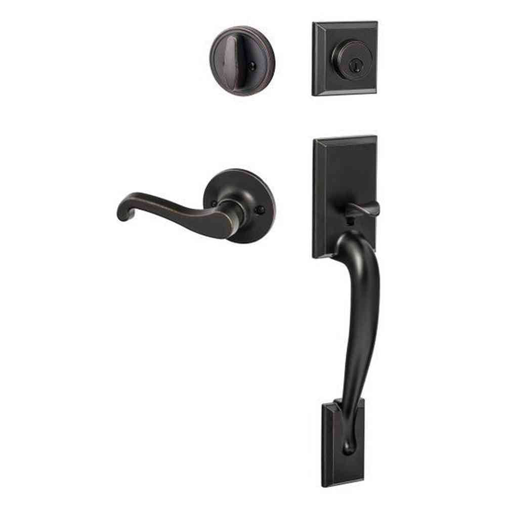 Sure-Loc MA507-SG-LH 11P vintage bronze single cylinder handleset