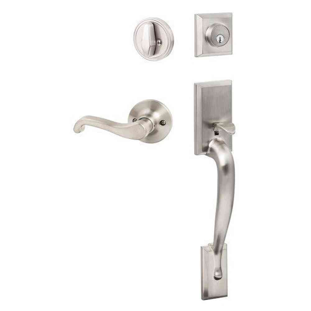 Sure-Loc MA507-SG-LH 15 satin nickel single cylinder handleset