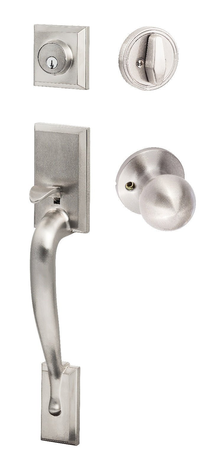 Sure-Loc MA507-TA 15 satin nickel single cylinder handleset