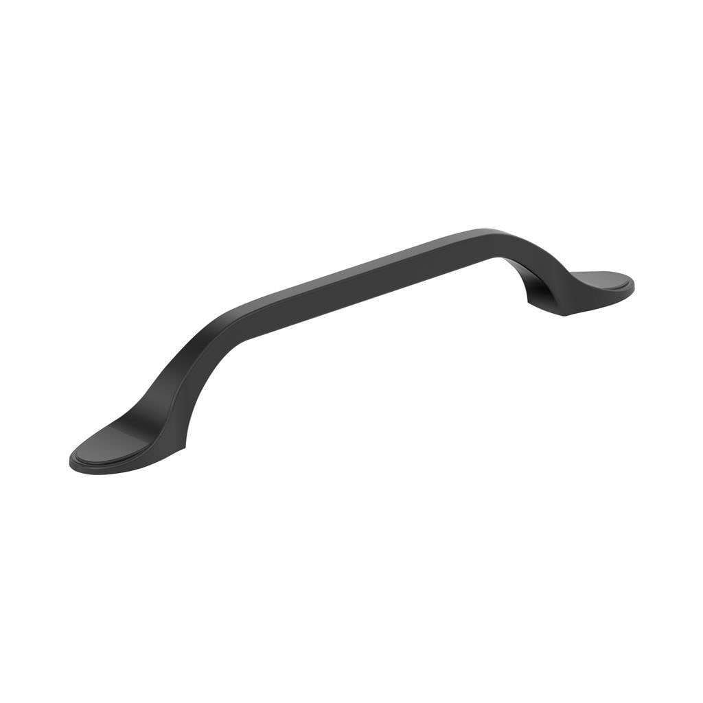 Amerock BP21937FB Ravino 5-1/16 inch (128mm) Center-to-Center Matte Black Cabinet Pull