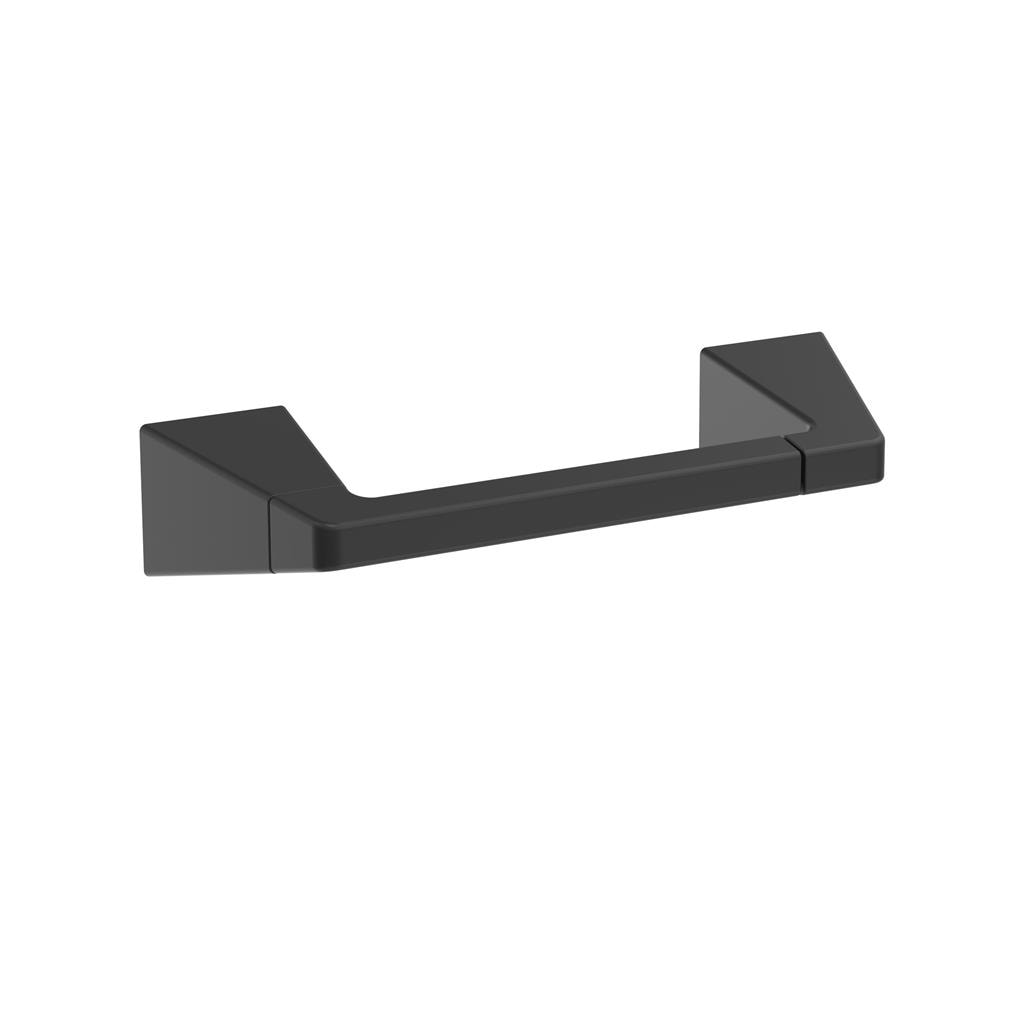 Amerock BH36001MB Blackrock Matte Black Pivoting Double Post Tissue Holder