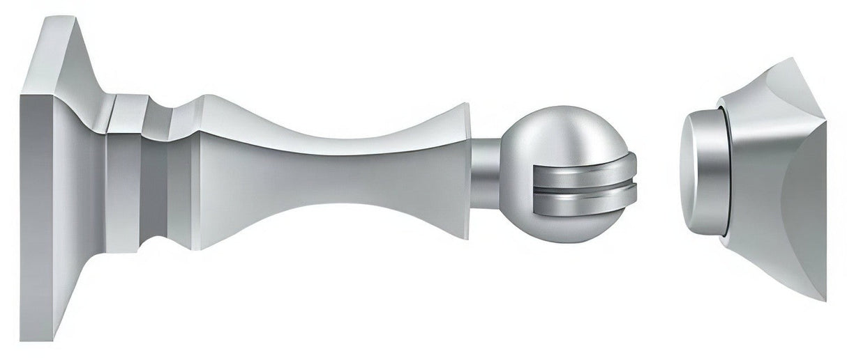 Deltana MDH35U26 chrome magnetic door holder