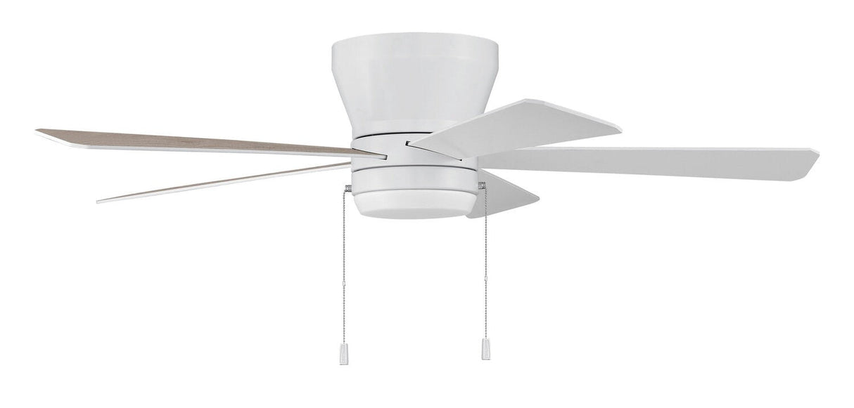 Craftmade MER52W5 white ceiling fan blades included