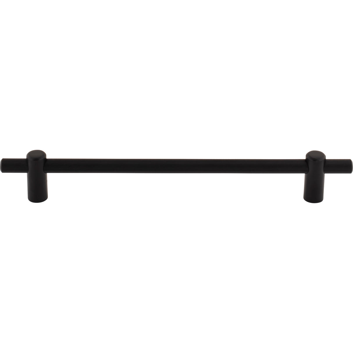 Top Knobs TK3255BLK Dempsey 7 9/16" Center to Center Bar Pull Flat Black