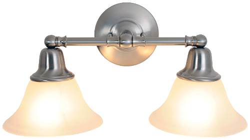 Monument Lighting 617219 Sonoma 2 Light Vanity Light Brushed Nickel