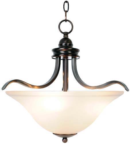 Monument 617271 Lighting 617248 Sanibel 3 Light Pendant Oil Rubbed Bronze