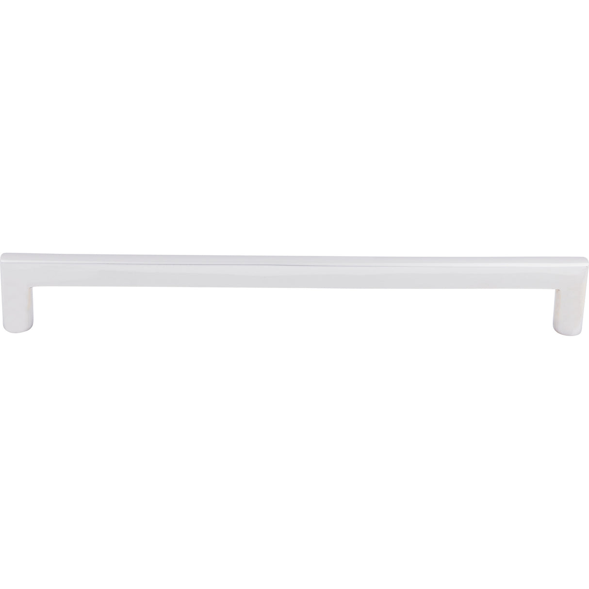 Top Knobs M1982 Aspen II Flat Sided 12" Center to Center Appliance Pull Polished Chrome