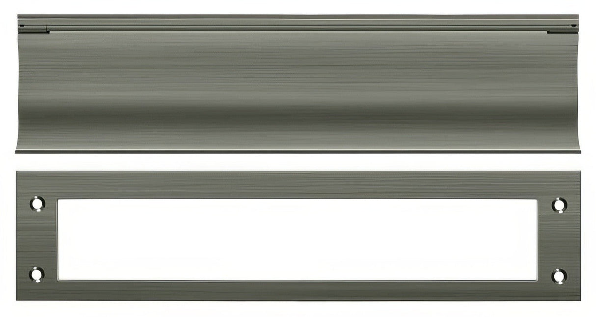 Deltana MS0030U15A antique nickel mail slot