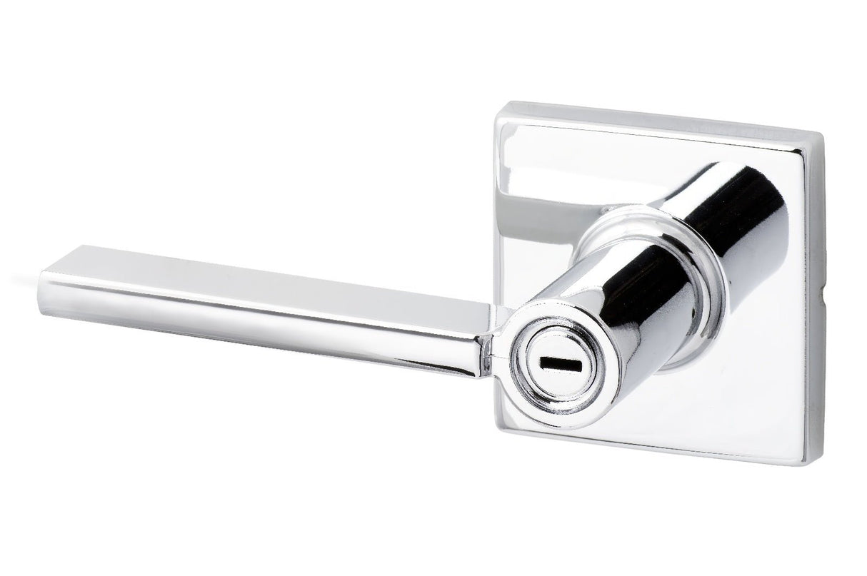 Sure-Loc MS102-SQ 26 polished chrome privacy door lever