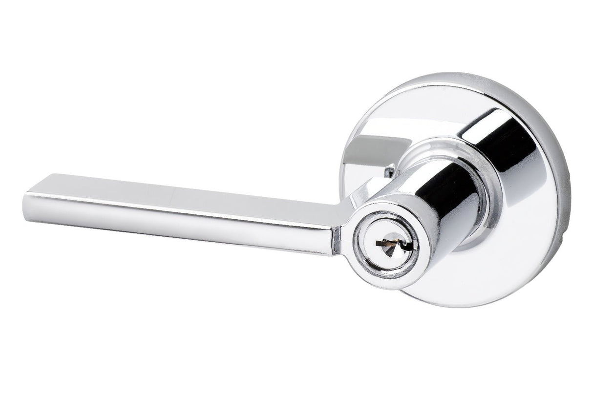 Sure-Loc MS107-RD 26 polished chrome keyed entry door lever