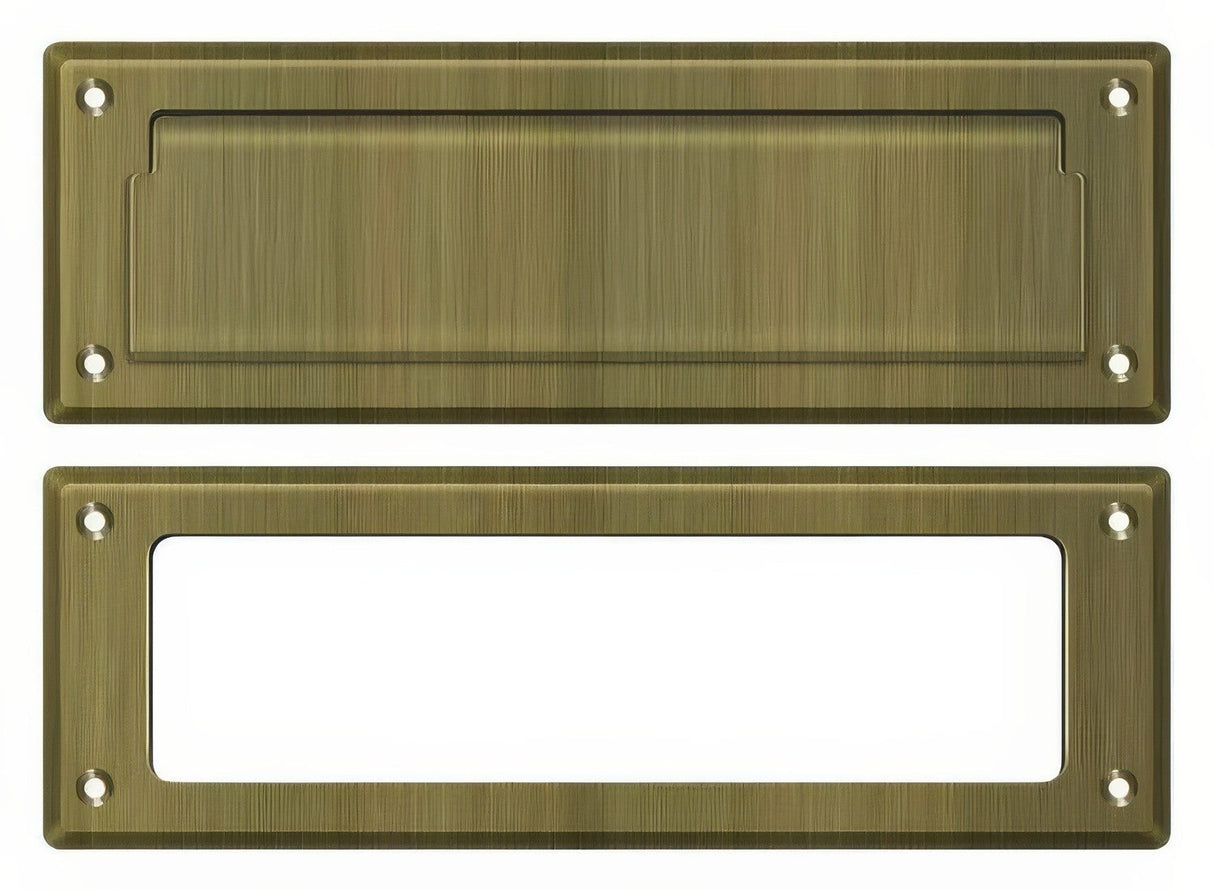 Deltana MS626U5 antique brass mail slot