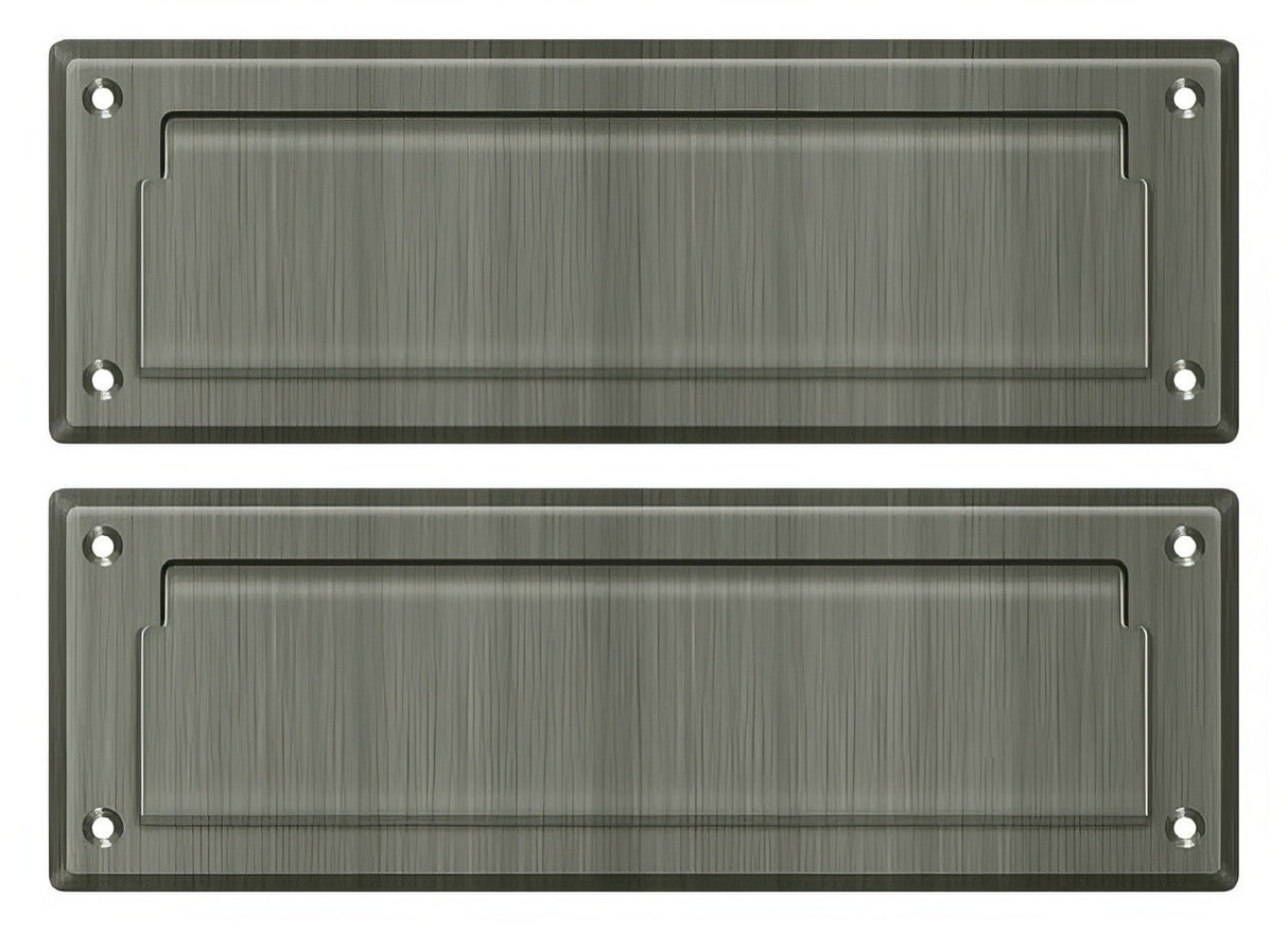 Deltana MS627 8-7/8" Wide Mail Slot with Back Plate