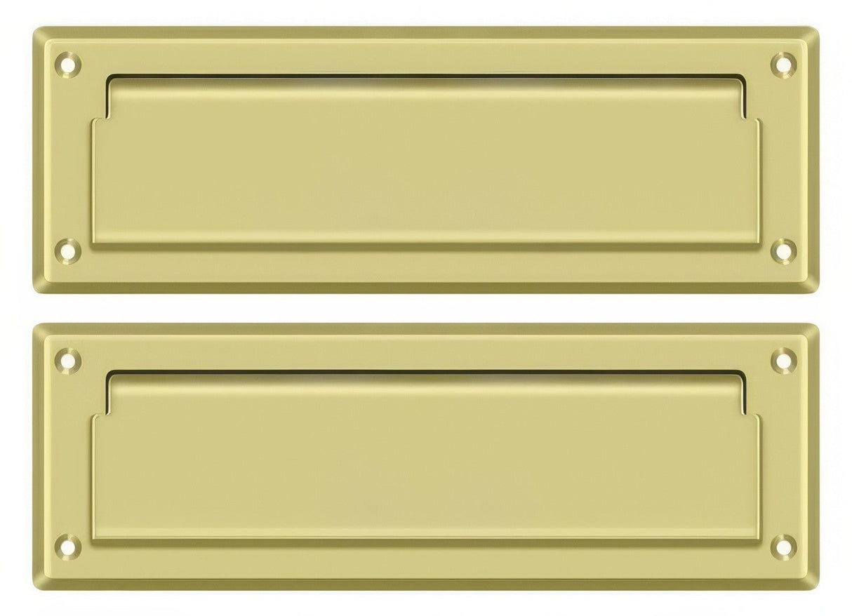 Deltana MS627U3 polished brass mail slot