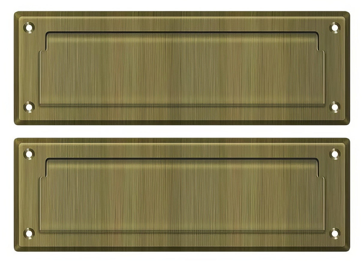 Deltana MS627 8-7/8" Wide Mail Slot with Back Plate