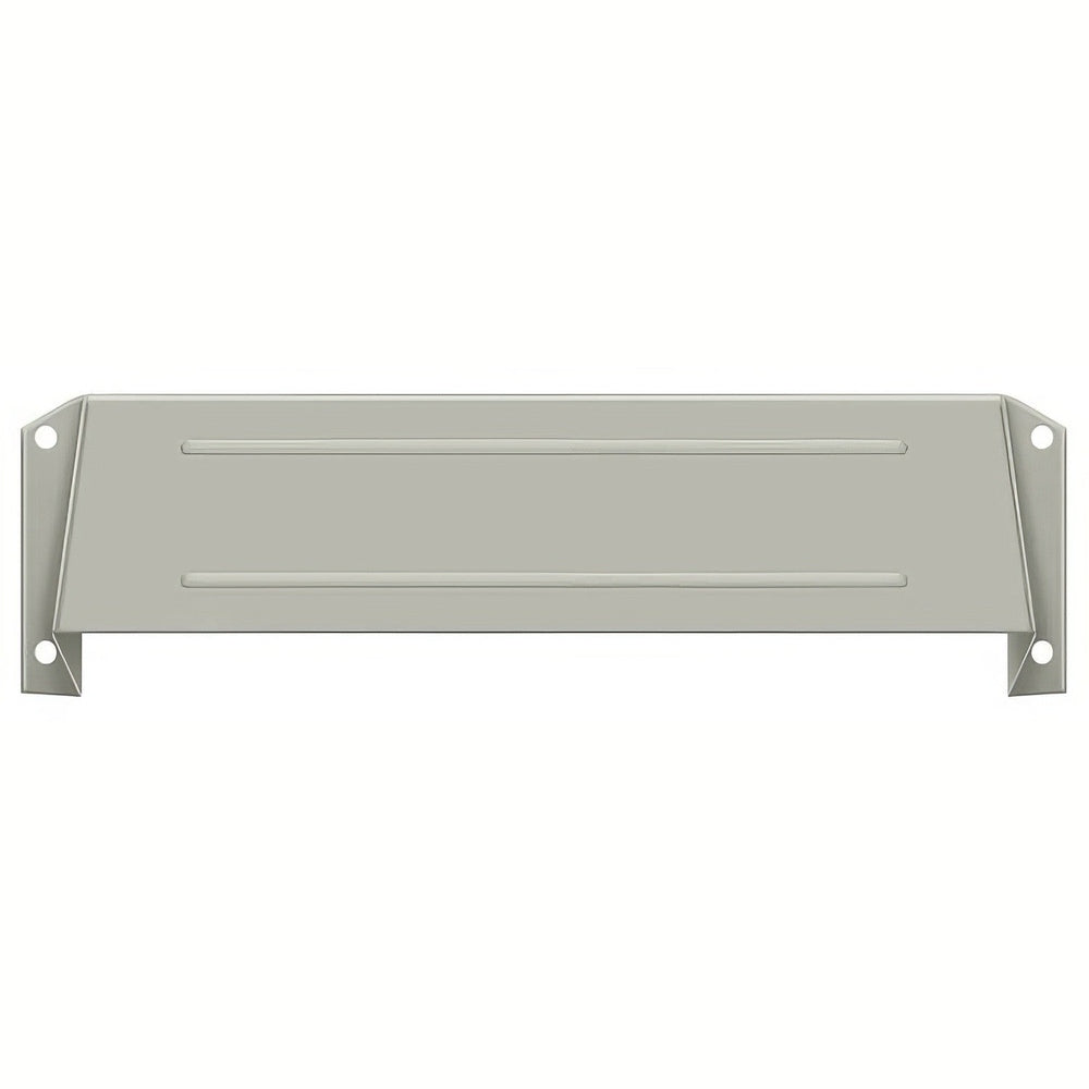 Deltana MSH158U15 satin nickel letter box hood