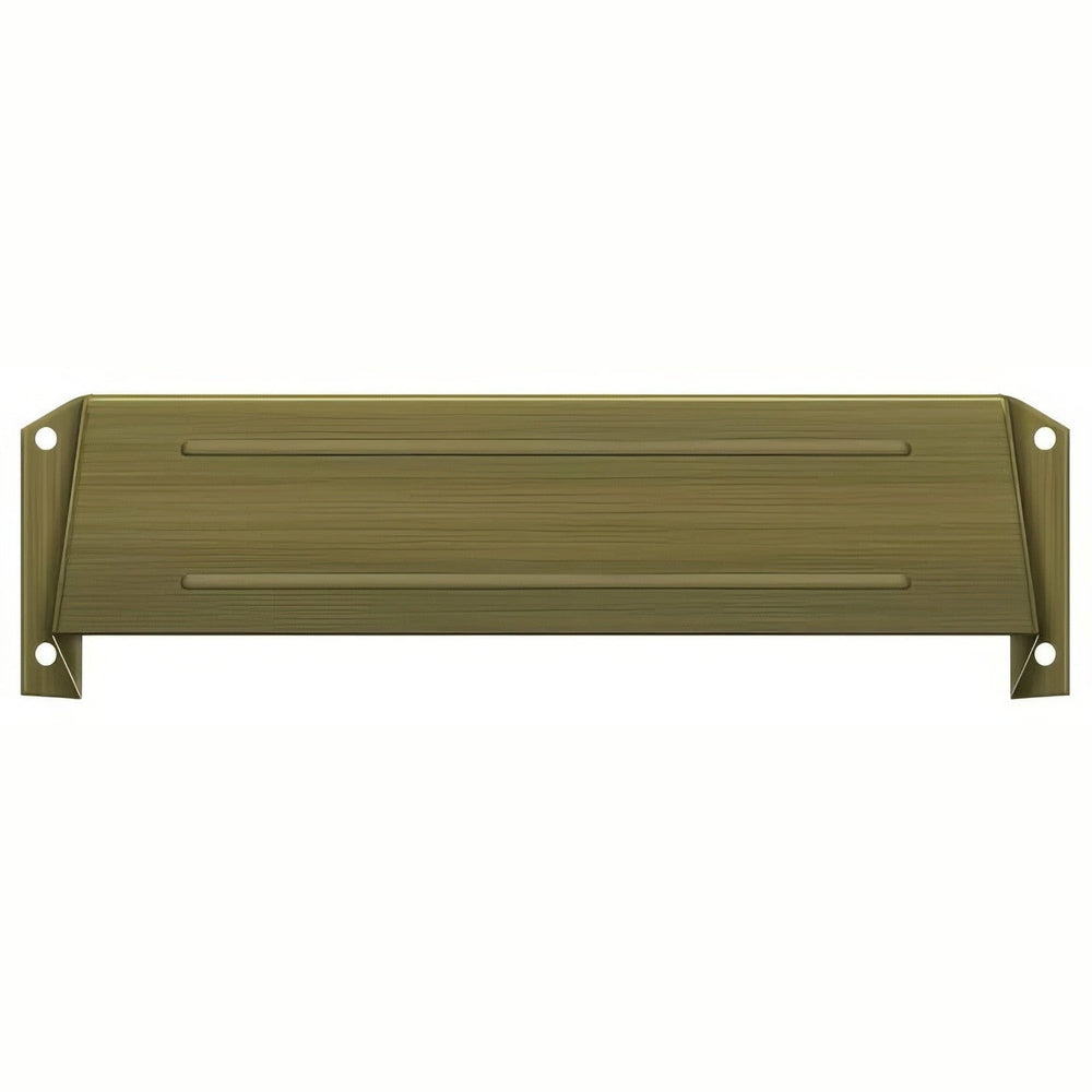 Deltana MSH158U5 antique brass letter box hood