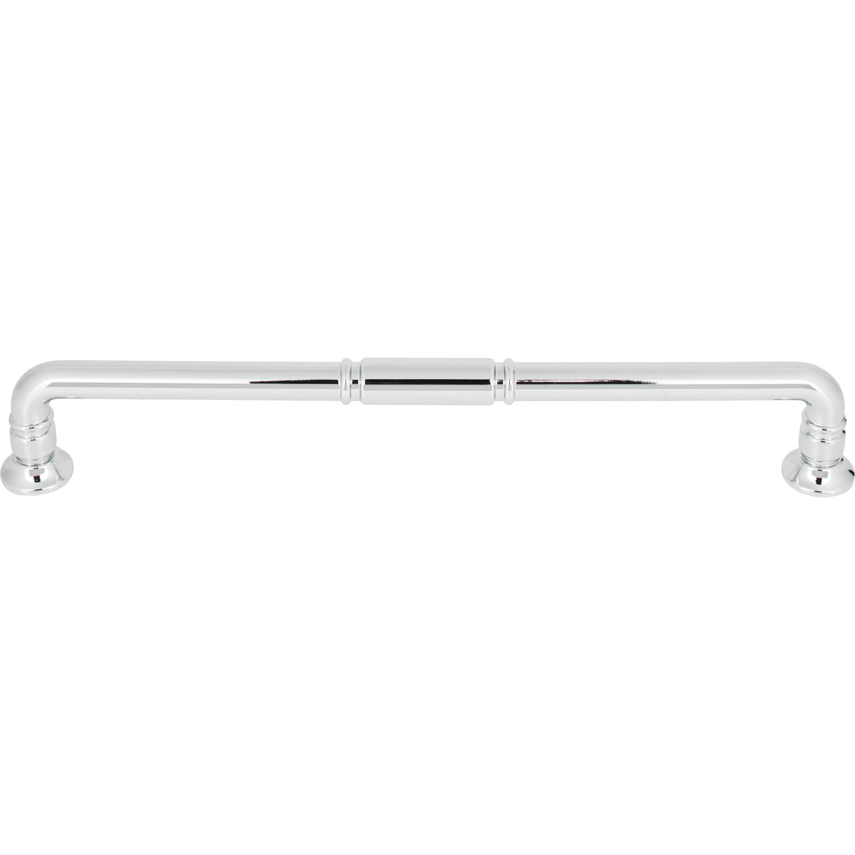 Top Knobs TK1008PC Kent 12" Center to Center Appliance Pull Polished Chrome