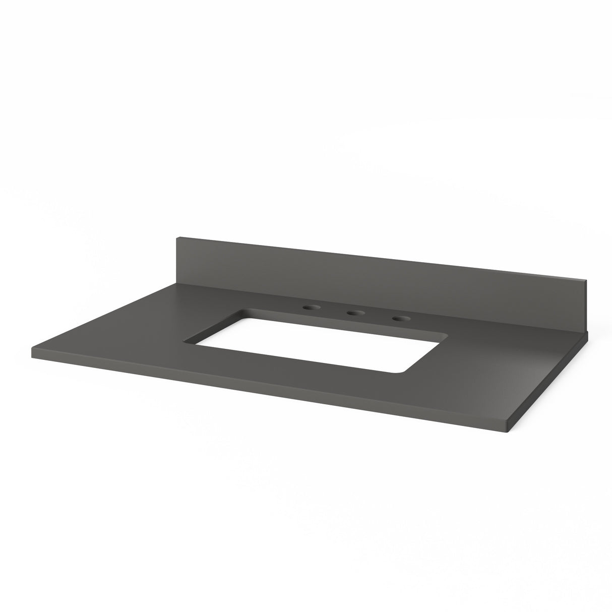 Jeffrey Alexander Kipling 37" Natural Oak Single Sink Bathroom Vanity with Grey Quartz Top - Single-Hole Faucet Top product image 4